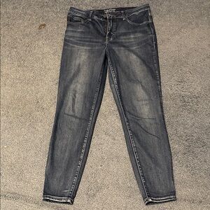 Maurices Everflex High-Rise Dark Blue Jeans